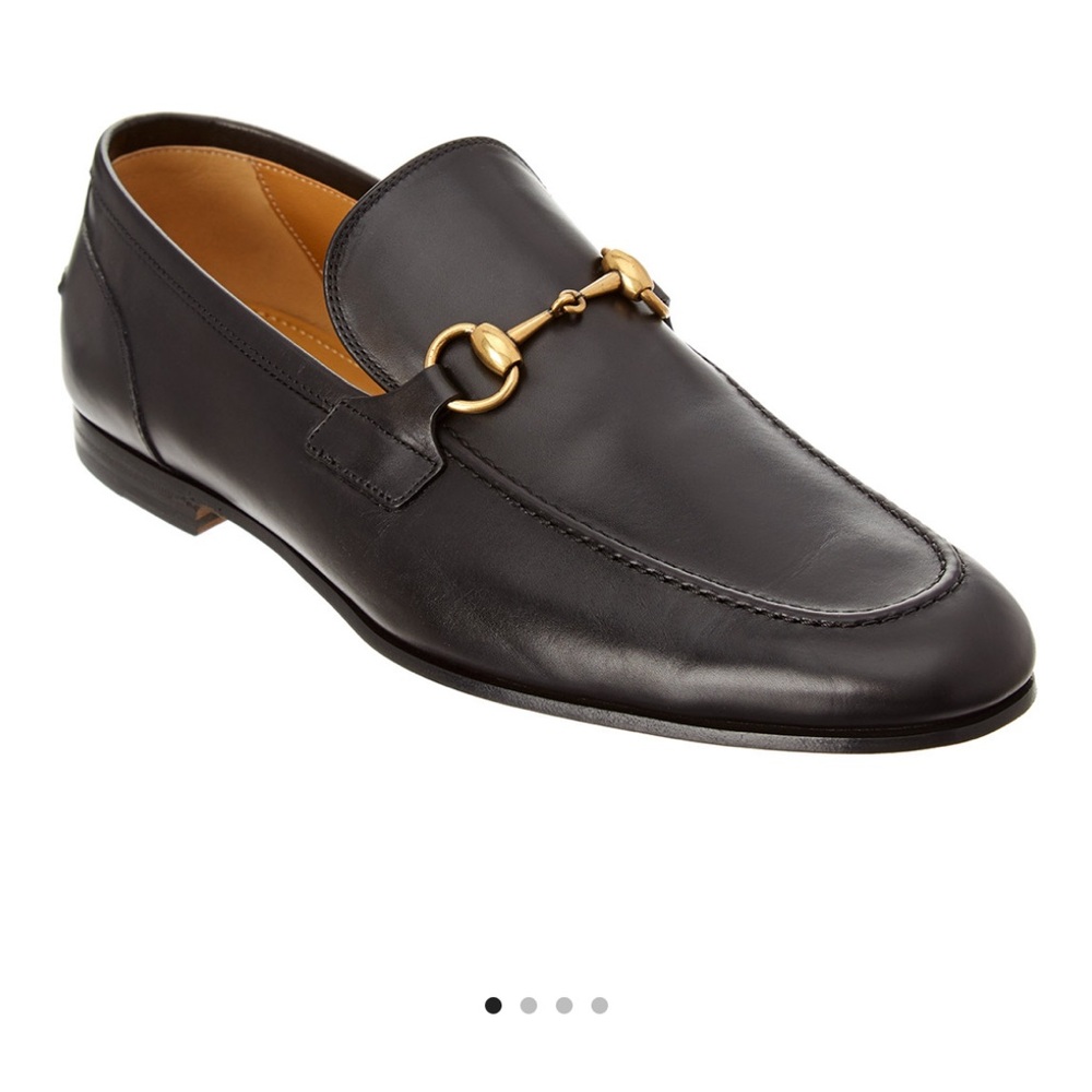 Jordaan Leather Loafer-Gucci-37.5